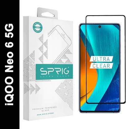 Sprig Edge To Edge Tempered Glass for IQOO Neo 6 5G, IQOO Neo 6, Neo 6