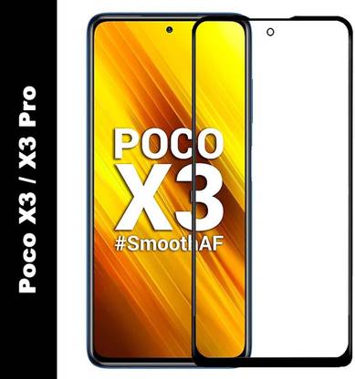 Flipkart SmartBuy Tempered Glass Guard for Poco X3, Poco X3 Pro