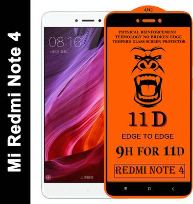 Xester Edge To Edge Tempered Glass for Mi Redmi Note 4