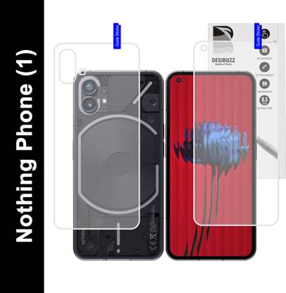 DESIBUZZ Impossible Screen Guard for Nothing Phone (1), Hammer Proof,Unbreakable,FlexiGlass