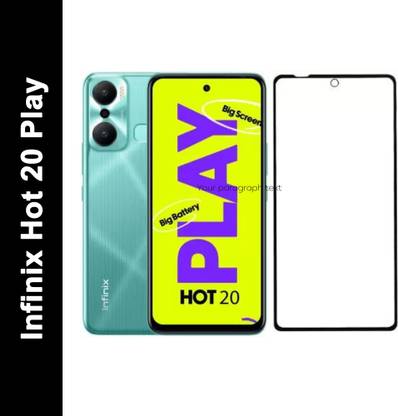 Gorilla Original Edge To Edge Tempered Glass for Infinix HOT-20 Play
