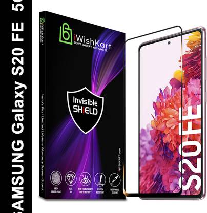 iWishKart Edge To Edge Tempered Glass for SAMSUNG Galaxy S20 FE 5G, SAMSUNG S20 FE 5G, Gorilla Glass (S 20 fe / s20fe)