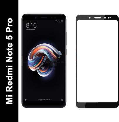 Flipkart SmartBuy Edge To Edge Tempered Glass for Mi Redmi Note 5 Pro