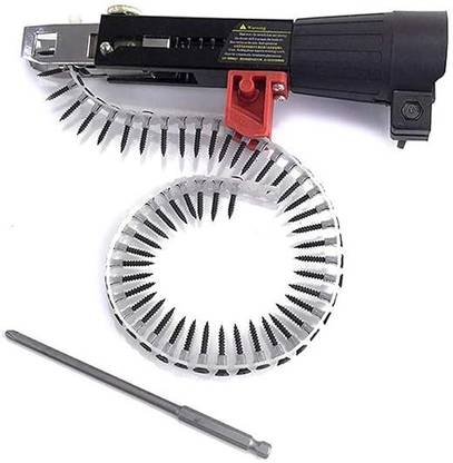 kts12 Automatic Nail Automatic Screw Spike Chain Nail suitable for gypsum board, partition wall, wood board, ceiling Drywall Screw Gun