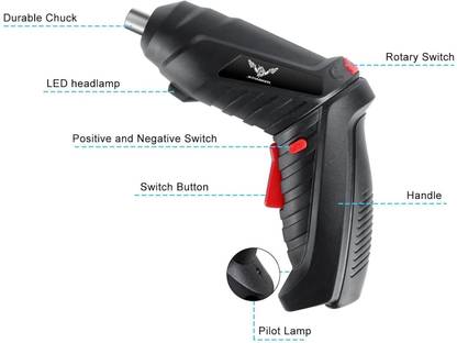 Opulent Low Torque Control Screwdriver Smart Torque Electric Driver Collated Screw Gun