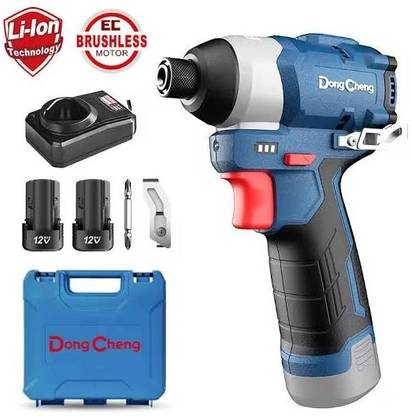Mat max DONGCHENG CORDLESS BRUSHLESS IMPACT DRIVER 140NM MAX TORQUE IMPACT DRIVER DCPL04-8 Drywall Screw Gun