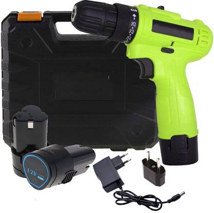 XDLB HIGH-CLASS Multi-Function Cordless Drill Machine with 2 Batteries | Torque setting | LED Light Guided |REVERSE FORWAD Collated Screw Gun