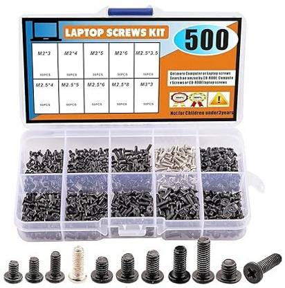 RuhZa Alloy Steel Universal Laptop Screws Kit Precision Screwdriver Setÿÿ(Pack of 1)