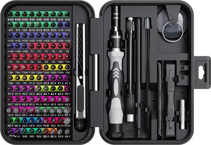 PAVITYAKSH 132 IN 1 SCREW DRIVER Multi-Function Color Coded Magnetic Screwdriver Tool Kit Combination Screwdriver Set