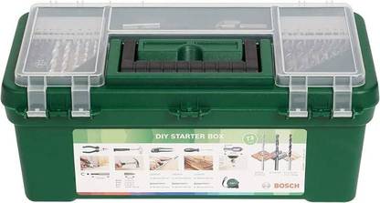 BOSCH DIY STARTER BOX HAND TOOL KIT (73 PIECES) DIY STARTER BOX HAND TOOL KIT (73 PIECES) Screwdriver Bit Set