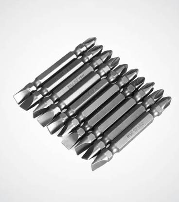 Kiesh SBPM04 Screwdriver Bits Good Quality 10 Pcs Screwdriver PH2 Bit Set Plus Minus (+)(-) Bit Set