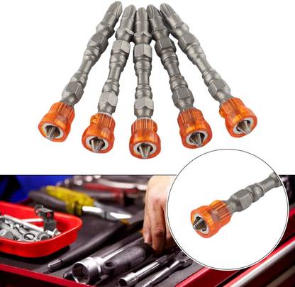 AS TOOL CENTER Multi use PH2 Double head Cross Screwdriver Bits Steel Magnetic 5.0 Cross ScrewDriver Set Double Head 1/4'' Hex Shank Tool Screwdriver Bit Set