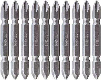 Kiesh Screwdriver Bits Good Quality 10 Pcs Screwdriver PH2 Bit Set Plus Plus (+)(+) Screwdriver Bit Set PP017 Rotary Tool