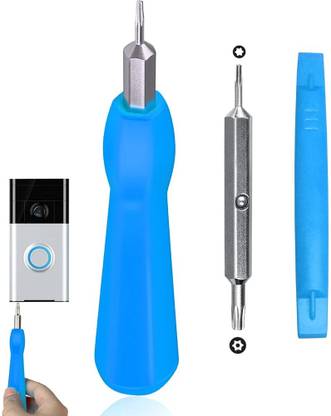 SERPLEX Ring Screwdriver for All Doorbells include Video Doorbell Doorbell Screwdriver Replacement, Double-ended Ring Screwdriver Bit Set Screwdriver Bit Set