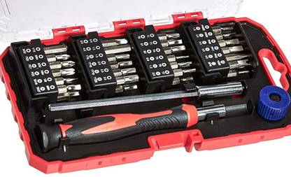 Nsp infra karawal nagar DS- FK0101 screwdriver bit set 51-piece precision Screwdriver Bit Set