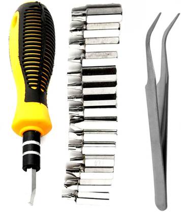 BRTION Mini Screwdriver Bits Set with Magnetic Flexible Screwdriver Tool Set Ratchet Screwdriver Set