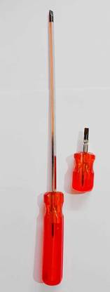 paliwalcreation 10"Magnetic 2 in 1 Screwdriver & Stubby Screwdriver Combo(250x8) Standard Screwdriver Set