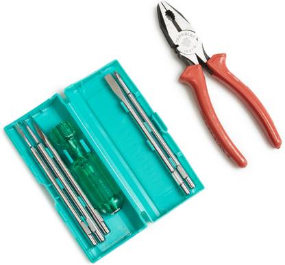 TAPARIA TAPARIA TOOLS TK-062 802 1621-6 Screwdriver Plier Set Combination Screwdriver Set