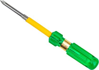 Globus 710 SCREW DRIVER 2IN1 (TWO WAY)( 6 "/150MM ) CRV STEEL,FLAT+STAR/PHILLIPS HEAD Combination Screwdriver