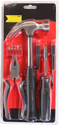 devine Hand Tool 6 pcs Multi Tool Set Hammer Combination Plier ,Screwdriver Bit Set Standard Screwdriver Set