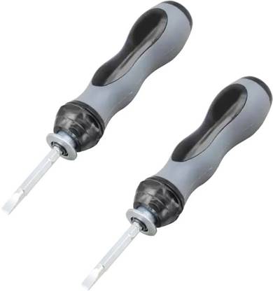 Sceptre Reversible & Adjustable Screwdriver with Flat & Phillips Head Type Multicolor Standard Screwdriver