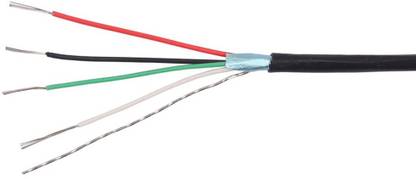 Lyla Classic Shielded 4 Conductor Guitar Circuit Hookup Wire Pickup Cable 24 AWG Guitar String
