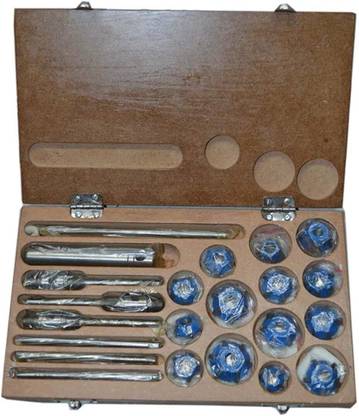 Buldskill Carbide Tipped Valve SEAT Cutter 14 PCS Set Stubby Screwdriver