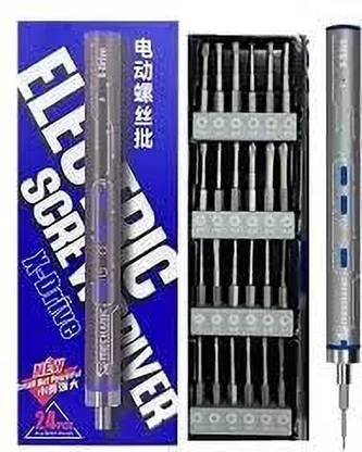 TECORE 24in1 Screwdriver Toolkit for computer mobile repairing toolkit laptop repairing Combination Screwdriver Set