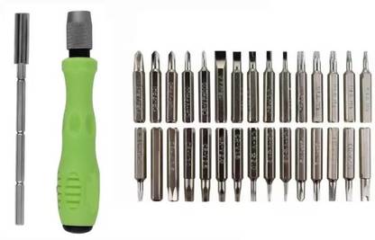 Tools Titan 32 in 1 Interchangeable Magnetic Screwdriver Set Mini Repair Tool Kit Precision Screwdriver Set