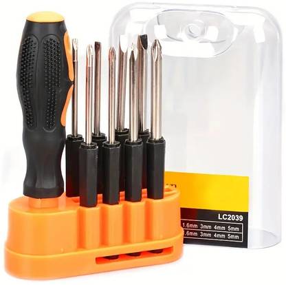 OneWish 8 in 1 Professional, Multipurpose Repairing, Laptop Tool Set Kit For Home Useful Combination Screwdriver Set