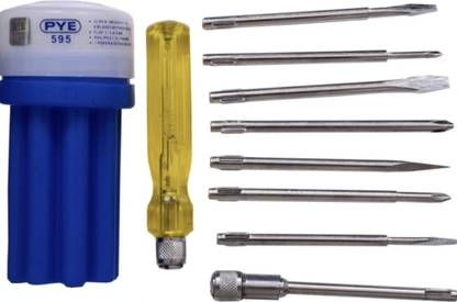 pye Pye screwdriver kit 8 in 1 Standard Screwdriver Set