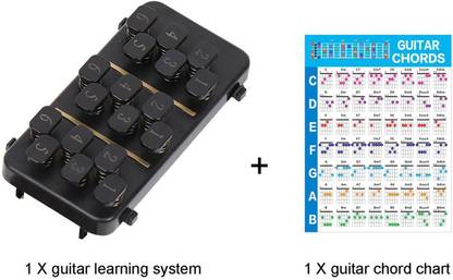 Lyla Classic Chord Learning Aid with Guitar Chord Chart Accessories for Teaching Training Guitar String