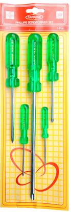TAPARIA 1017 screwdriver set phillips 5 pc Combination Screwdriver Set