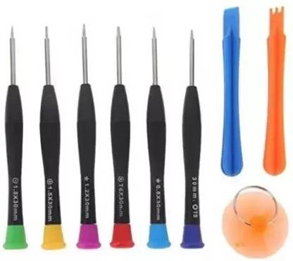 Easyman 9 in 1 Professional Mobile Repairing and Opening Tool Kit Precision Precision Screwdriver Set