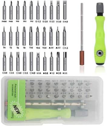 Xydrozen Magnetic Slot Wrench Bits Repair Tools Kit Set Combination Screwdriver Set