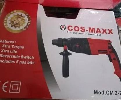 Pra 20 mm Cos Maxx CM-20 Rotary Hammer, 800 W Precision Screwdriver Set