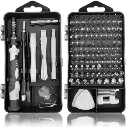 Flipco Latest PC Repair Screwdriver Set, 115 in 1 Professional Multi-Function Precision Screwdriver Set