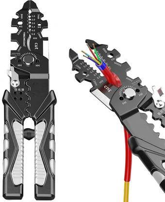 Flipkart SmartBuy 25-in-1 Wire Stripper, Multifunctional Wire Stripping Tool Groove Plier