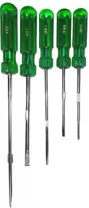TOOLMATCH Screwdriver Set (Pack of 5) Combination Screwdriver Set