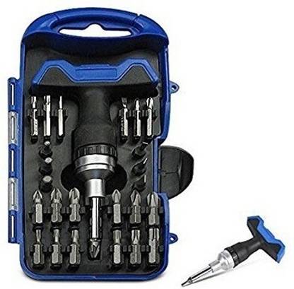PREMSONS Screwdriver and Precision Bit Set, 26 Pieces Ratchet Screwdriver Set