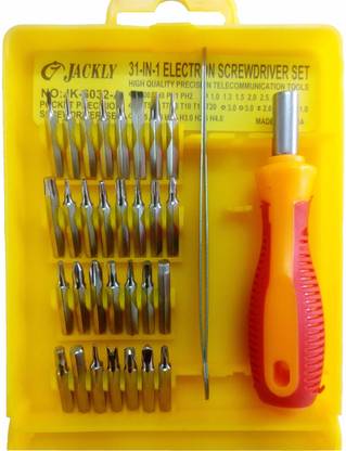 JACKLY 6032-A 32 in 1-1Pcs Ratchet Screwdriver Set