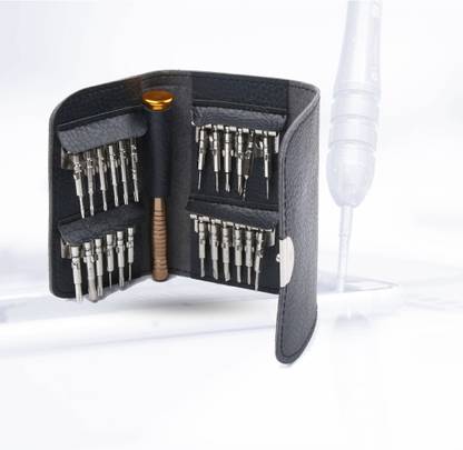 Hillgrove 25-in1 Portable Pocket Screw driver Mobile Repairing Tool Kit for Phone/Laptop/PC/Glasses/Computer Precision Screwdriver Set
