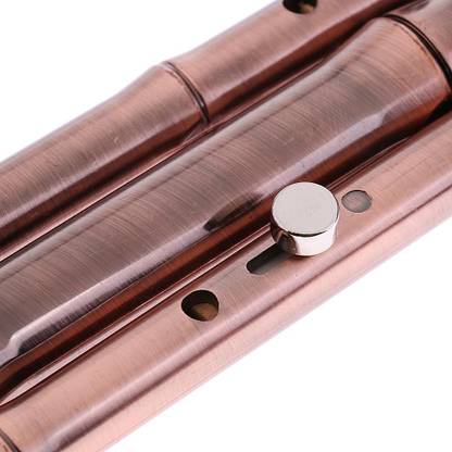 Lyla Chinese Hulusi Cucurbit Flute Ethnic Wind Musical Instrument Key C Plated Flute