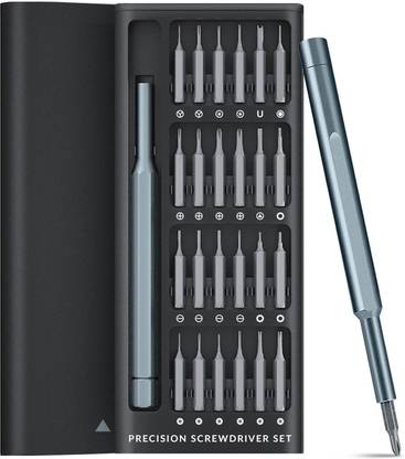 PEGACORN 24 In 1 Mini Precision Screwdriver Set with Magnetic Head. Impact Screwdriver Set