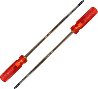 Digital Craft Dual-End Magnetic Screwdriver – 10" Reversible 2-in-1 Heavy Tool Combination Screwdriver Set