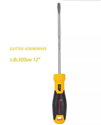 MALFAH ENTERPRISES DELI DL6283001 SCREWDRIVER SLOTTED SL8X300MM Precision Screwdriver