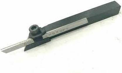 illuminate Tools MINI LATHE PARTING CUT OFF TOOL HOLDER - 8MM SHANK + 6X M2 HSS Blade + Allen Key Impact Screwdriver