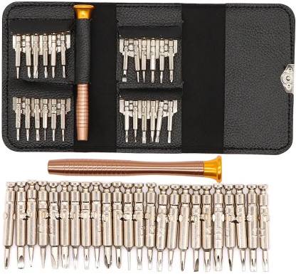 NHDRODZ 25 in 1 Pocket Repair Tool Kit for Cell Phone Laptop TV & Electronic Devices Precision Screwdriver Set