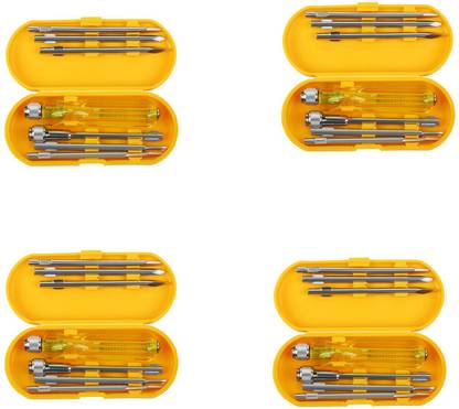 dgas 5 in 1 combination set pack of 4 Combination Screwdriver Set