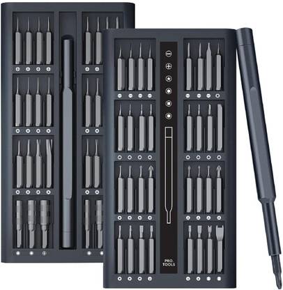 Aliens 62 In 1 Mini Precision Screwdriver Set with Magnetic Head & CR-V Alloy Bits Combination Screwdriver Set